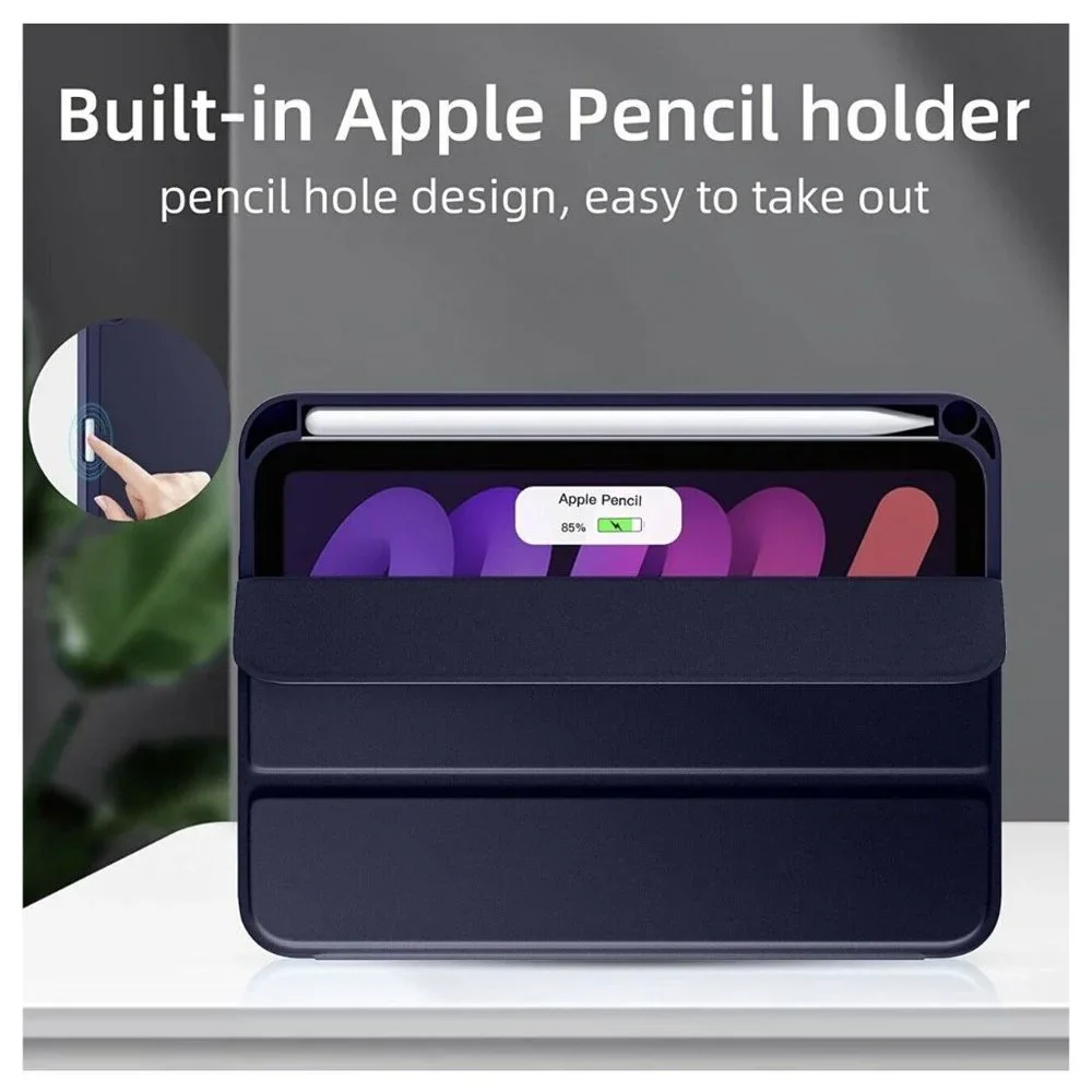Akkerds iPad Mini 6 Case 8.3-Inch Compatible model with Pencil Holder, New